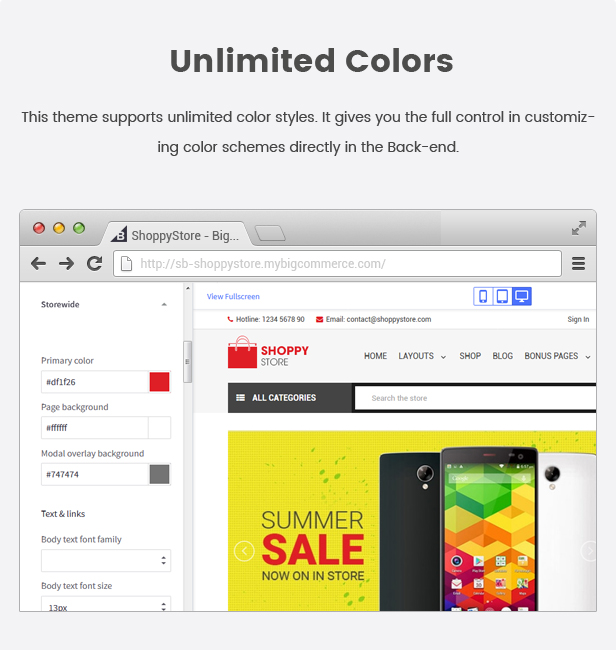 ShoppyStore - Multipurpose Stencil Responsive BigCommerce Theme & Google AMP Ready