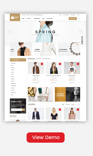 ShoppyStore - Multipurpose Stencil Responsive BigCommerce Theme & Google AMP Ready