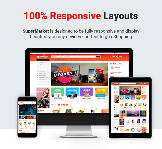 SuperMarket - Multipurpose Stencil Responsive BigCommerce Theme