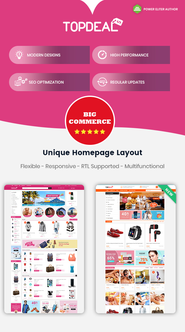 Topdeal - Multipurpose Stencil Responsive BigCommerce Theme