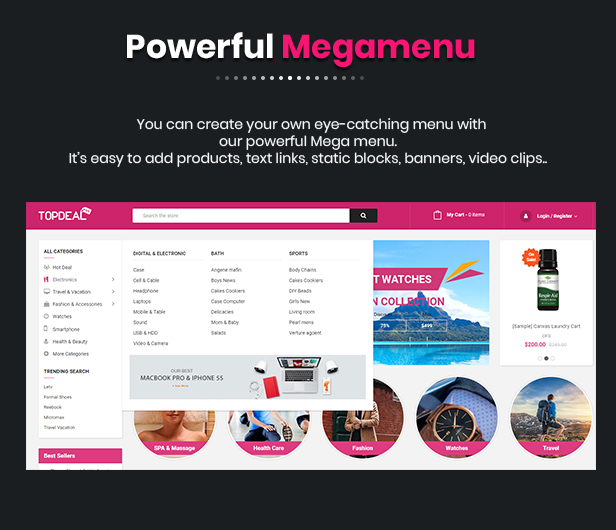 topdeal - Multipurpose Stencil Responsive BigCommerce Theme