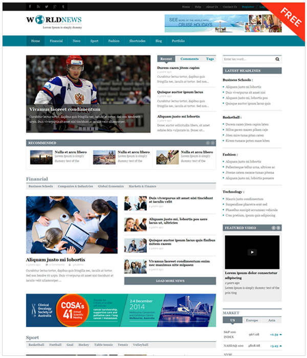 The Best WordPress Theme Collection 2016 