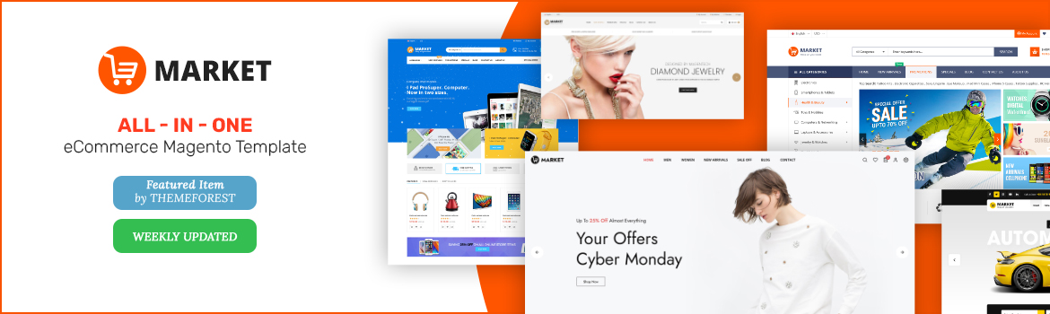 market magento 2 theme