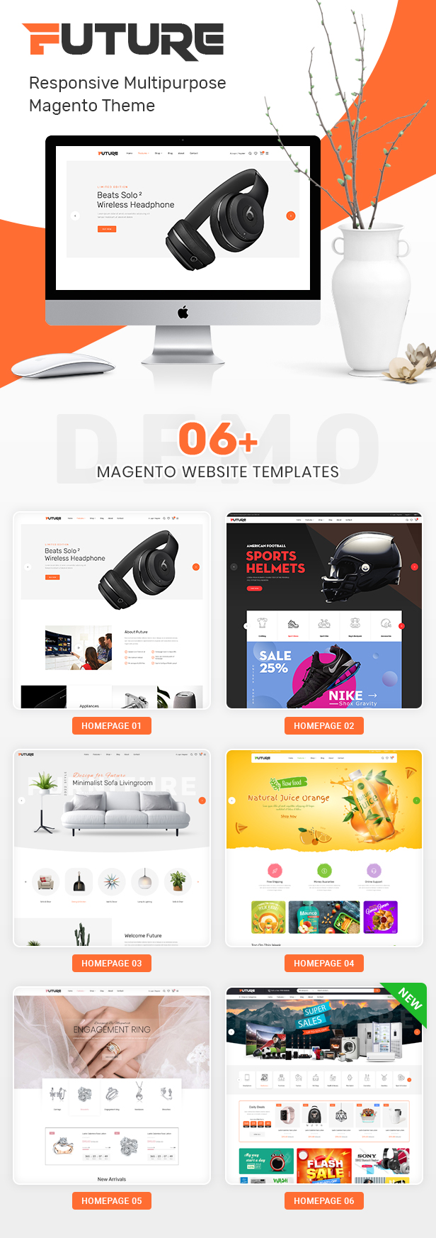 Future - Super eCommerce Magento 2 Theme - 1
