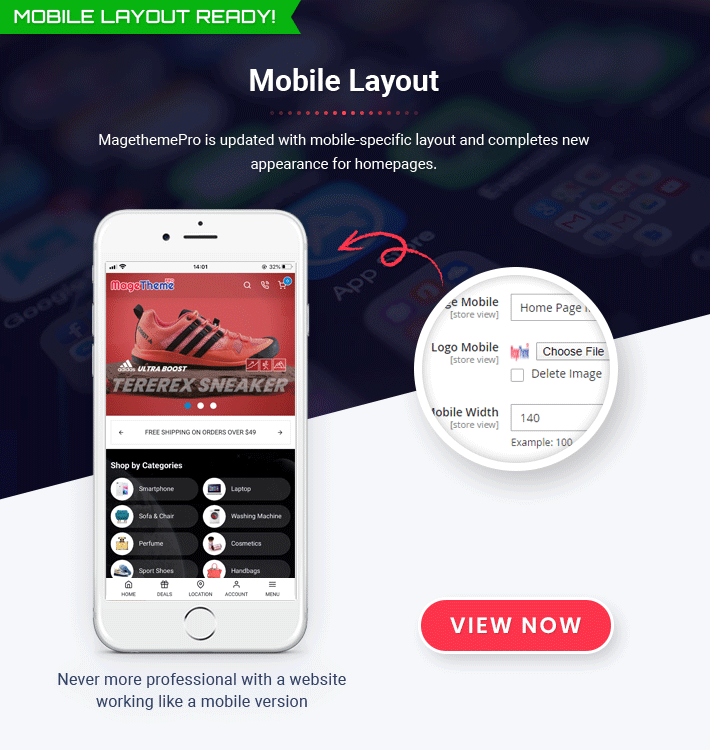 MageThemePRO - Responsive Magento 2 Shopping Template - 2