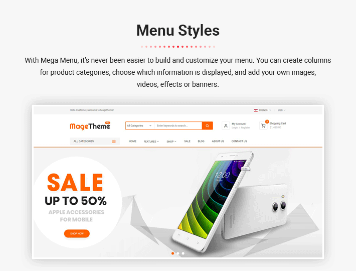 MageThemePRO - Responsive Magento 2 Shopping Template - 5
