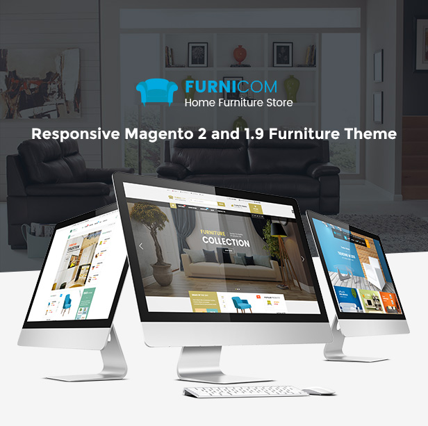 Responsive Magento 2.0 Theme - Homepage