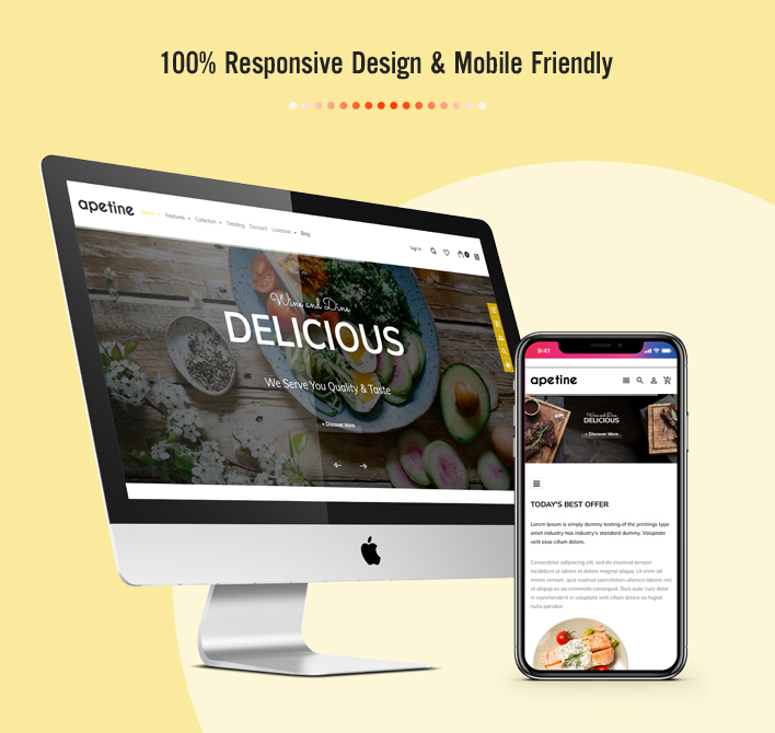 Ss Apetine - Responsive Restaurant Shopify Sections Theme