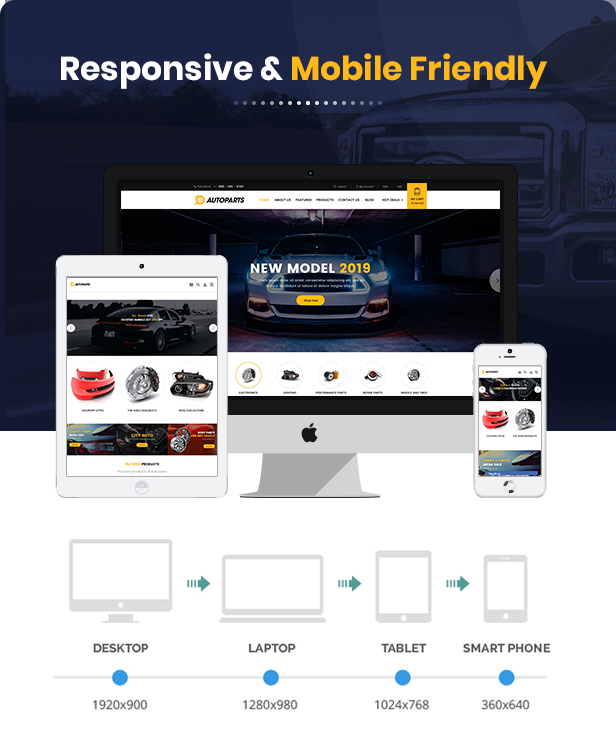 AutoParts -  Multipurpose Responsive Fashion  Shopify Theme with Sections