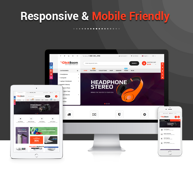 ClickBoom - Responsive Multipurpose Shopify Theme Sections Ready