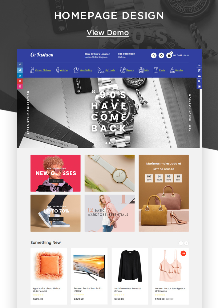 Ss CoFashion - Multipurpose Drag & Drop Fashion Shopify Theme