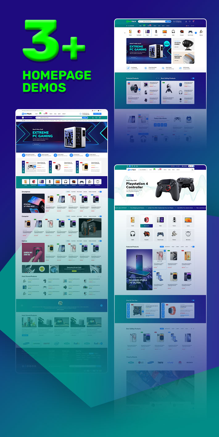 Digitax - Digital & Technology Store Shopify 2.0 Responsive Theme