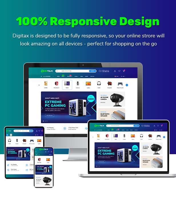 Digitax - Digital & Technology Store Shopify 2.0 Responsive Theme