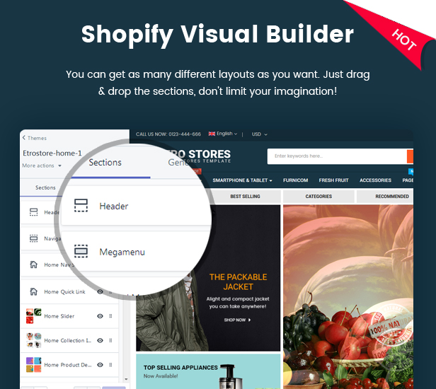 EtroStore - Multipurpose Responsive Shopify Theme