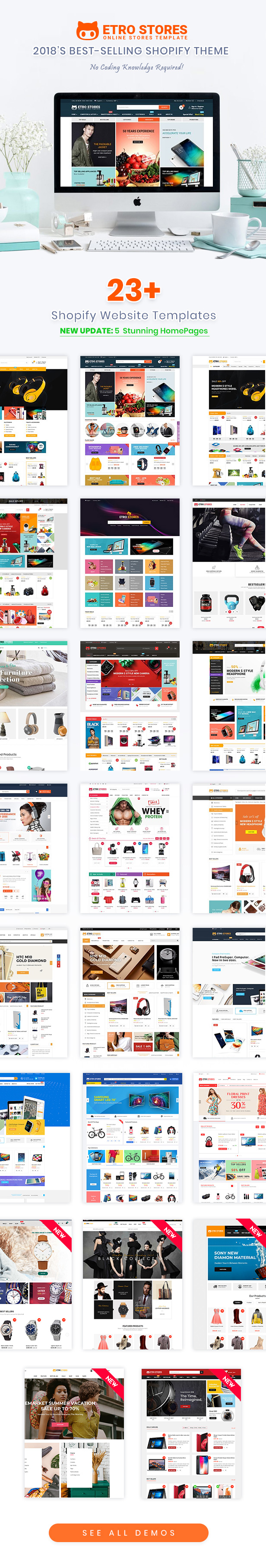 EtroStore - Multipurpose Responsive Shopify Theme