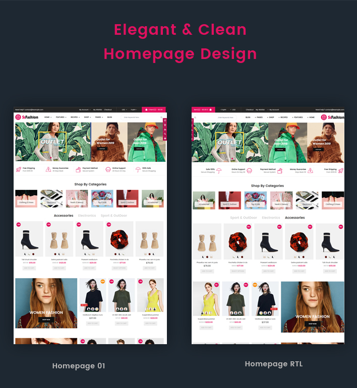 Ss Fashion - Multipurpose Drag & Drop Sectioned Shopify Theme