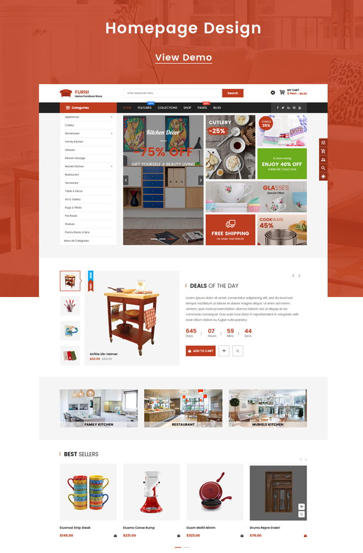 Furni - Premium Drag & Drop Furniture Shopify Theme