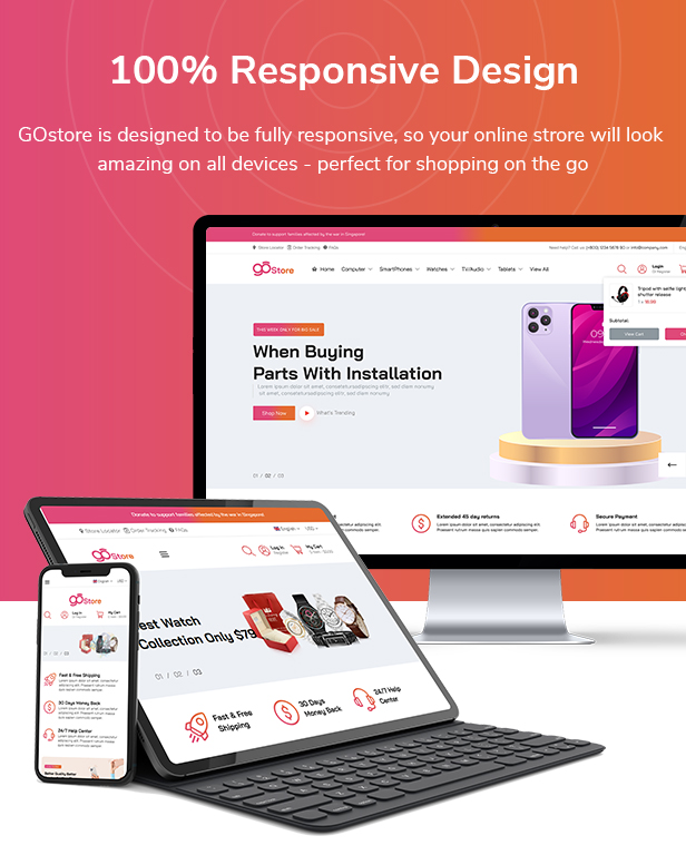 Gostore - Hitech/Digital Store Shopify 2.0 Theme
