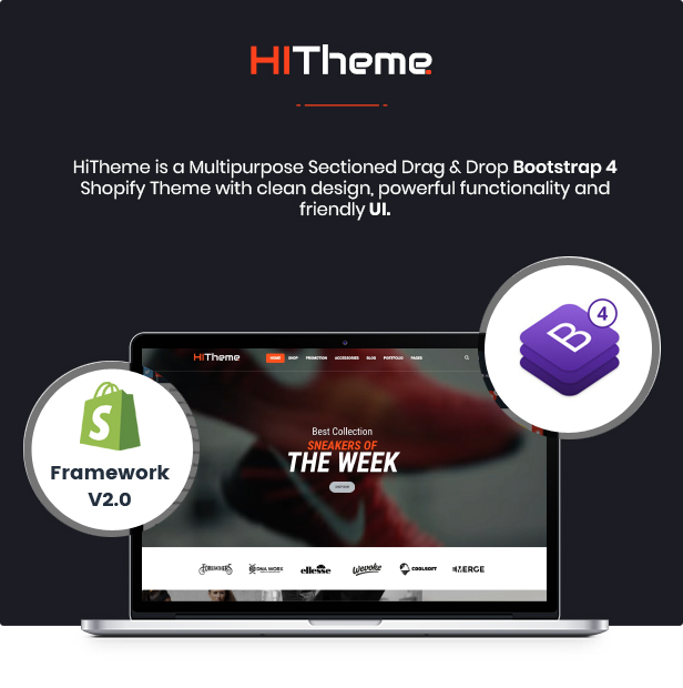 HiTheme -  Multipurpose Responsive Shopify Theme with Sections