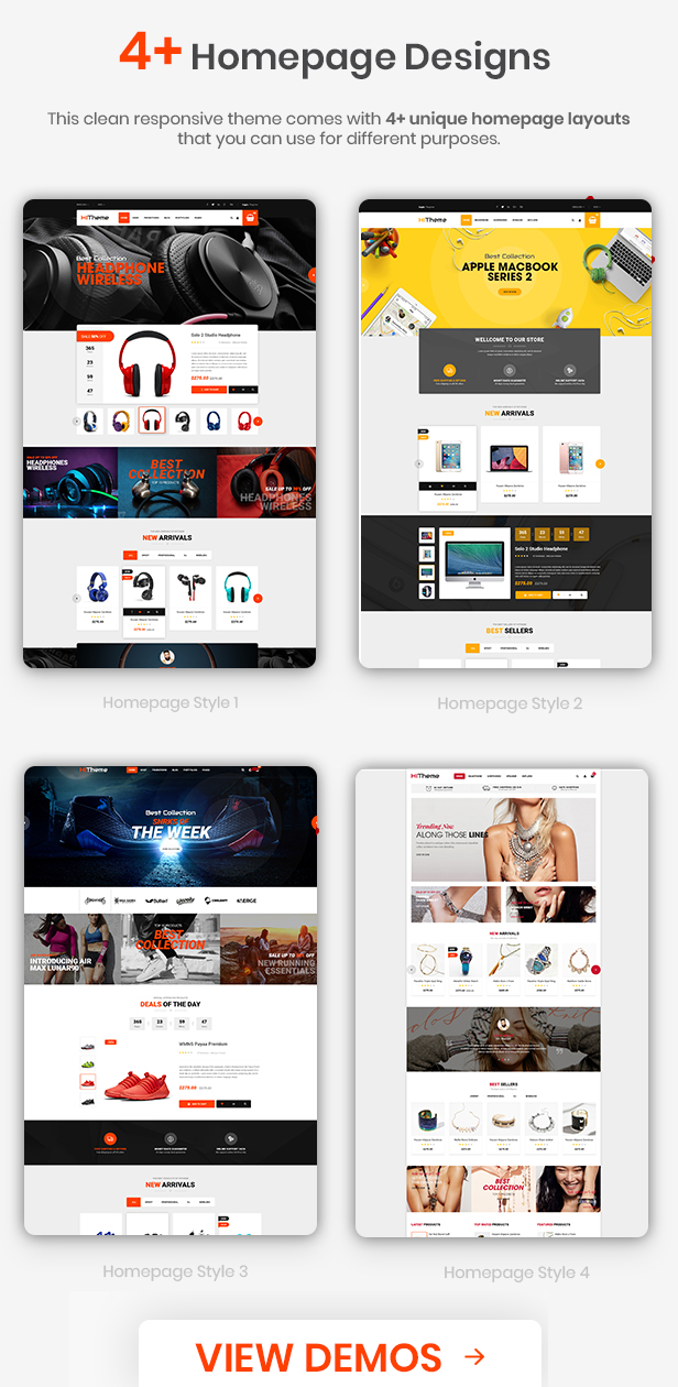 HiTheme -  Multipurpose Responsive Shopify Theme with Sections