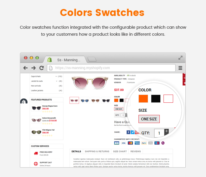 Ss Manning - Multipurpose Sections Glasses Shopify Theme