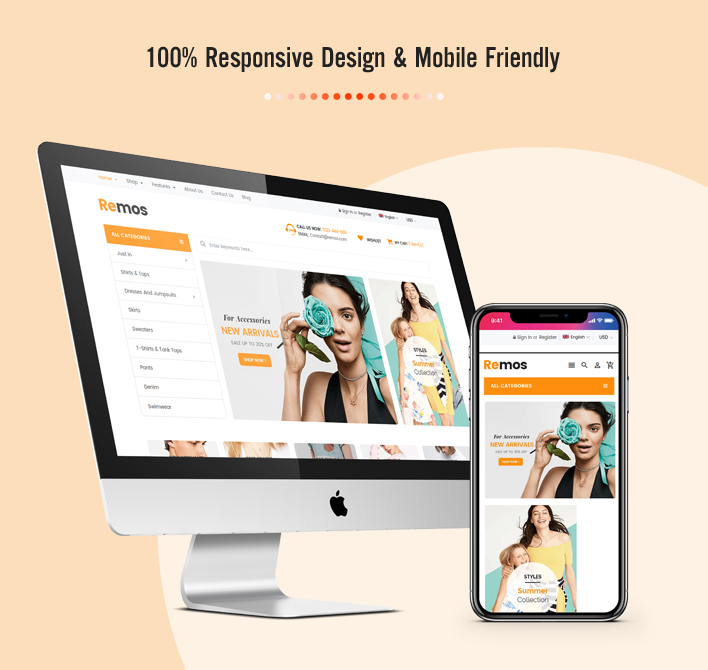 Ss Remos - Free Responsive Shopify Sections Theme