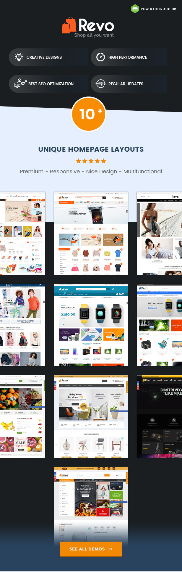 Revo - Ultimate Responsive Multipurpose Shopify Theme