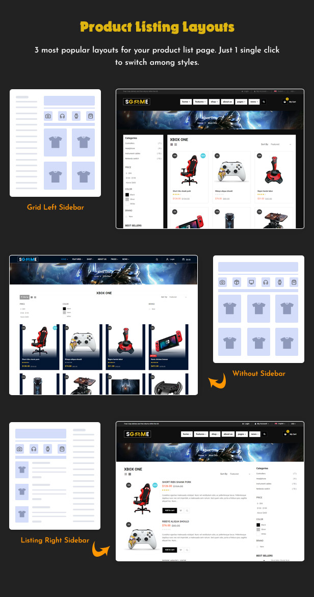 Responsive Games Shopify Theme 