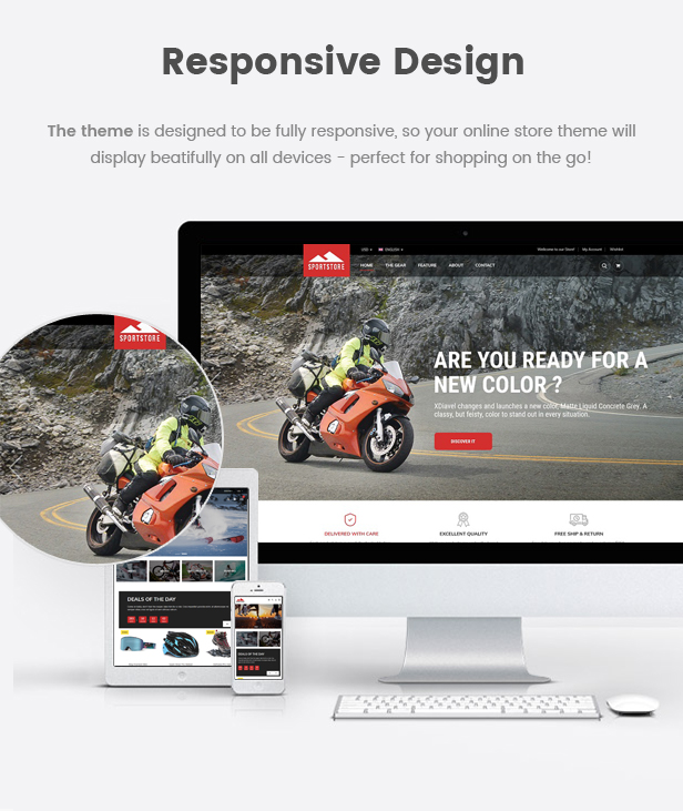 SportStore - Multipurpose Drag & Drop Sectioned Shopify Theme