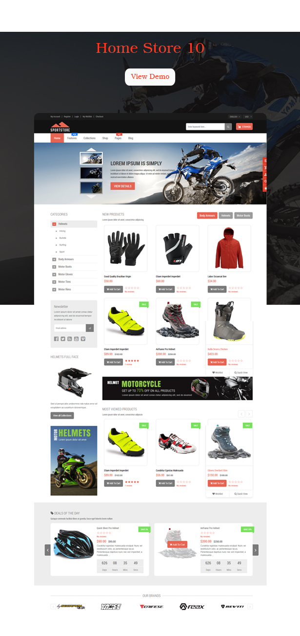 SportStore - Multipurpose Drag & Drop Sectioned Shopify Theme