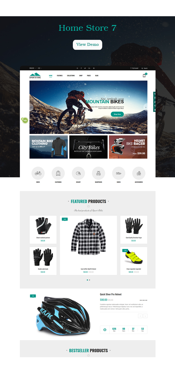 SportStore - Multipurpose Drag & Drop Sectioned Shopify Theme