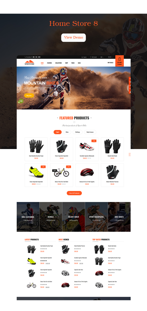 SportStore - Multipurpose Drag & Drop Sectioned Shopify Theme