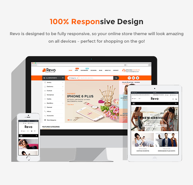 Responsive Prestashop Store Theme - Fully Responsive