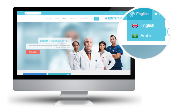 Healthcare - Multilingual & RTL Language