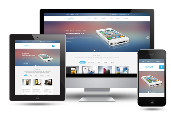 SJ iCenter - Fully Responsive