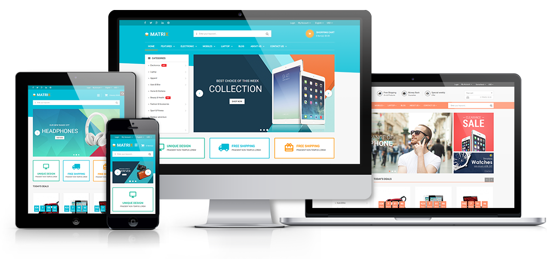 Matrix - Fully Responsive