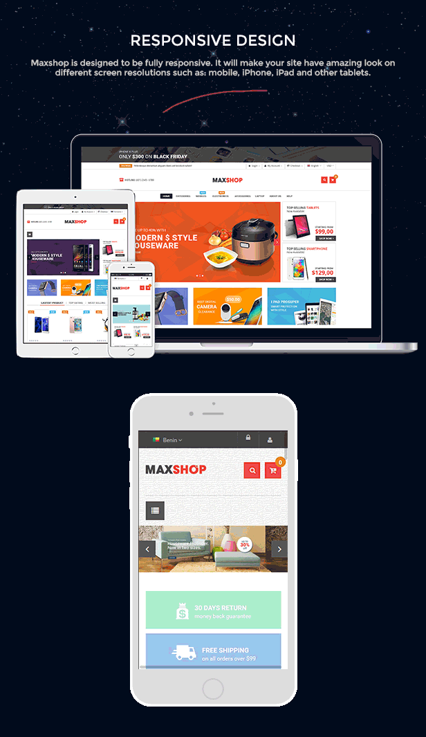 Maxshop - Premium Magento 2 and 1.9 Store Theme - Homepage