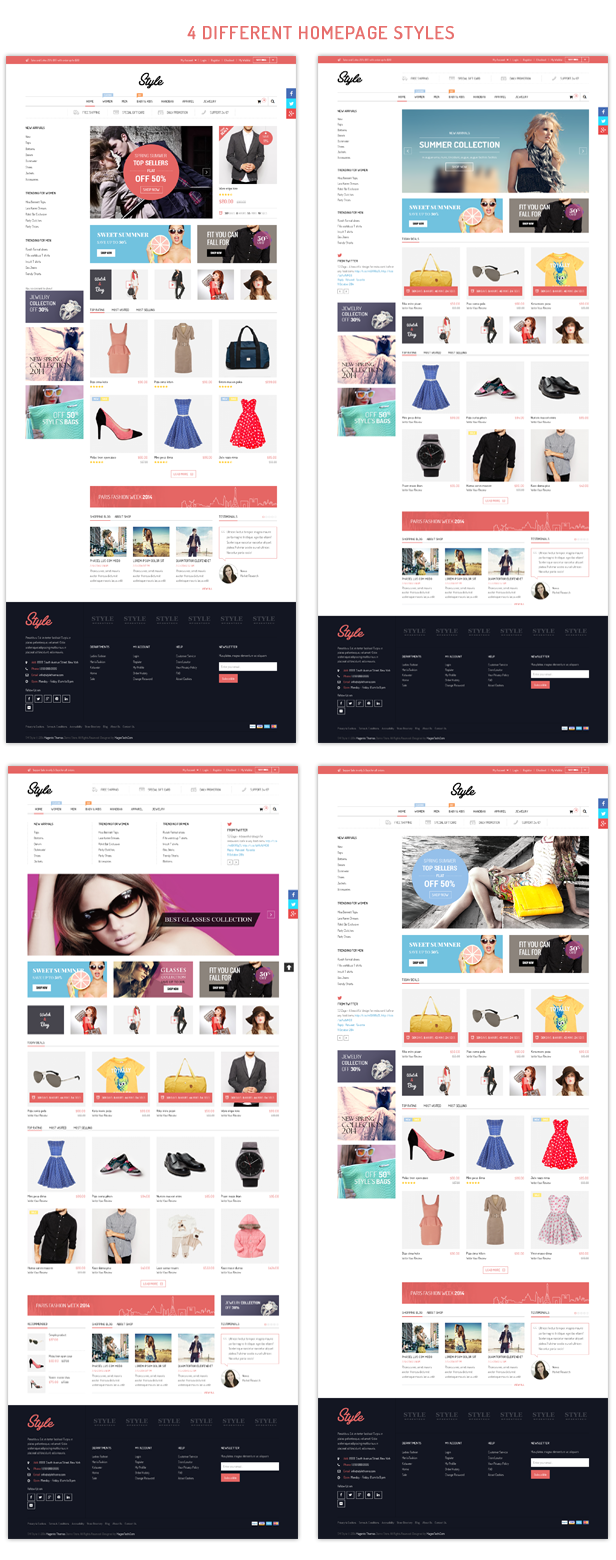 Style - Homepage