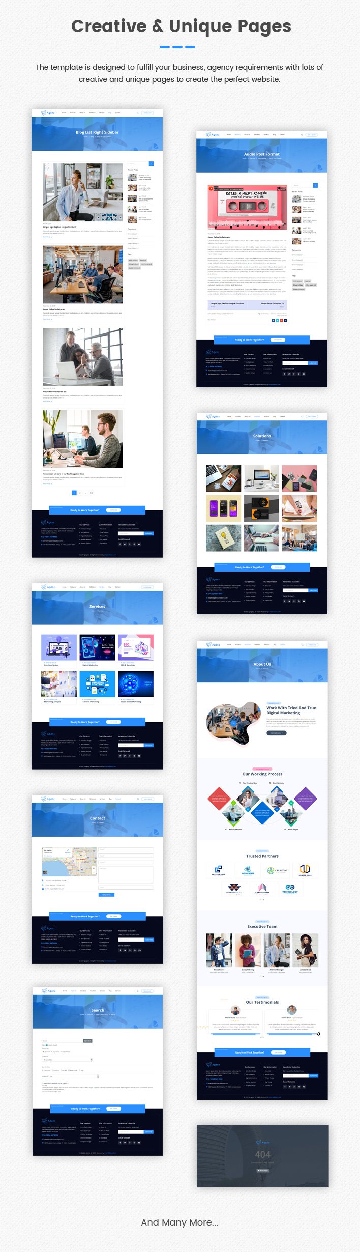 Sj Agenz - Creative Business Agency Joomla Template