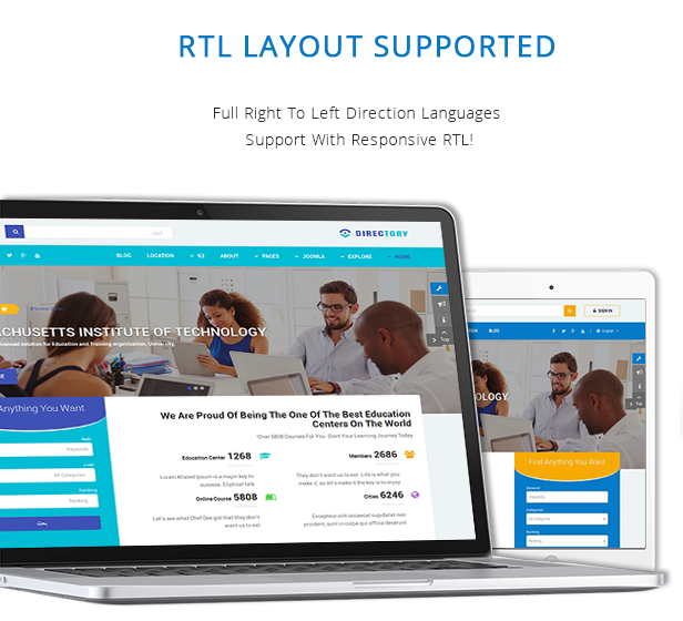 rtl layout