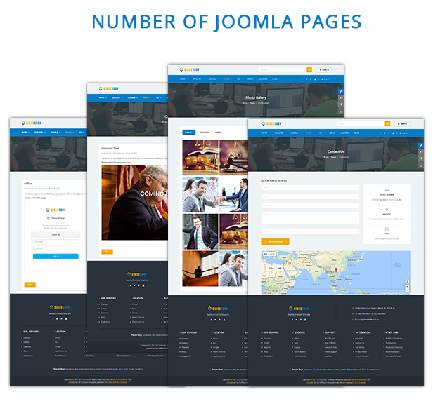 joomla pages