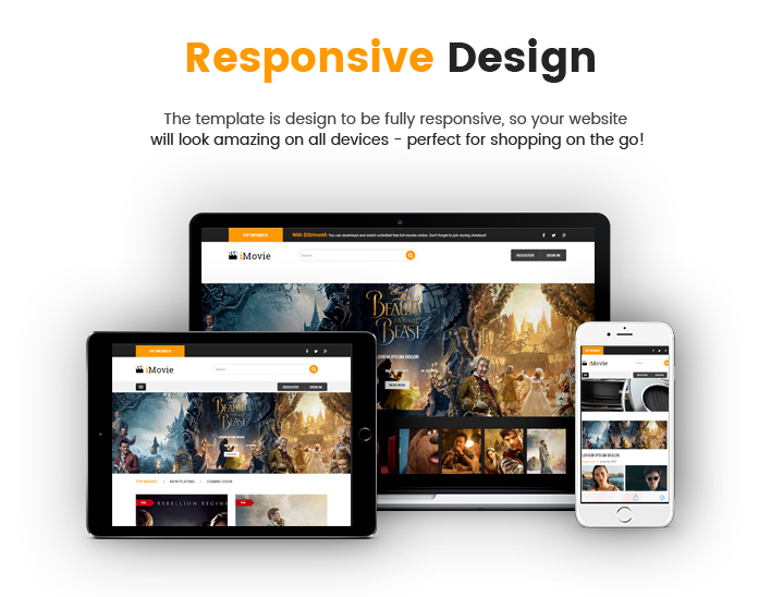 Sj iMovie - Responsive Movies, Entertainment Joomla Template