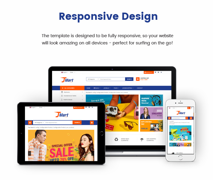 Sj JMart - Elegant JoomShopping eCommerce Joomla Template