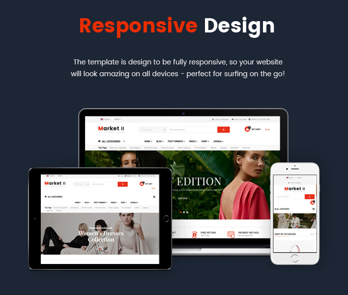 Sj Market II - Creatve eCommerce Joomla Responsive Template