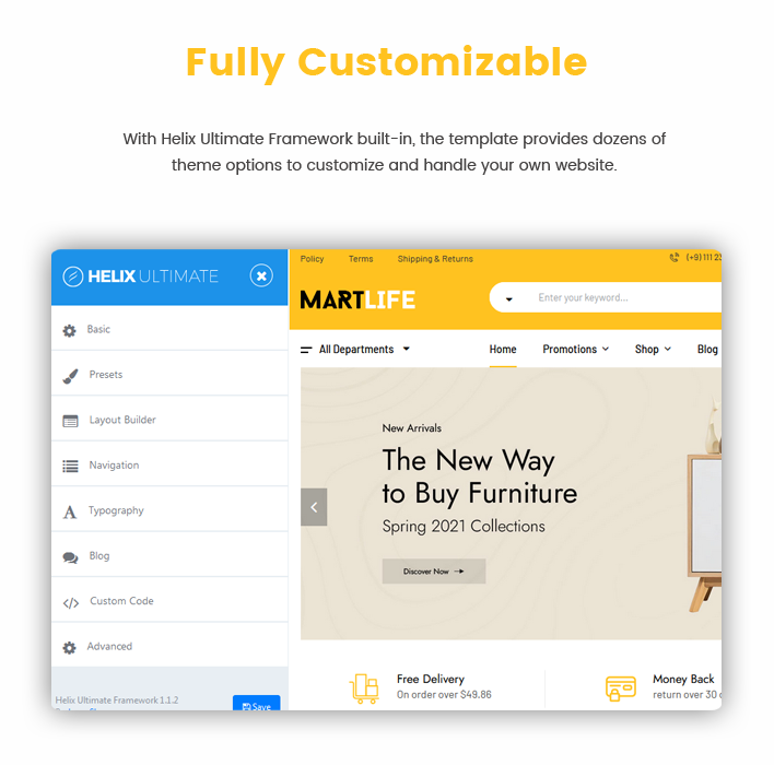 Sj MartLife - Responsive Multipurpose eCommerce Joomla Template