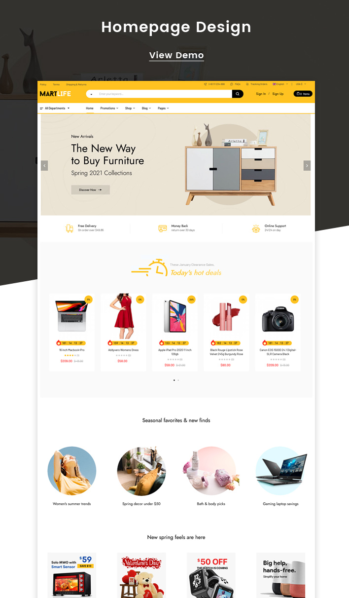 Sj MartLife - Responsive Multipurpose eCommerce Joomla Template