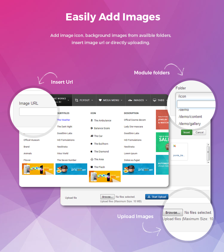 SJ Mega Menu - Joomla! Extension 