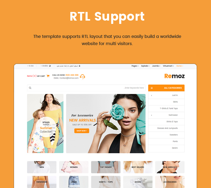 rtl layout