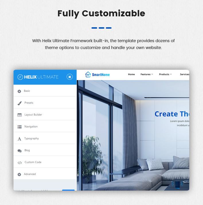 Sj SmartHome - Smart Home Automation & Technologies Joomla Template