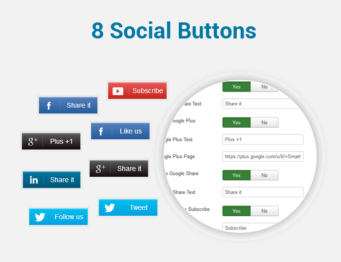 Sj Social Locker - Free Share to Unlock Joomla! Plugin